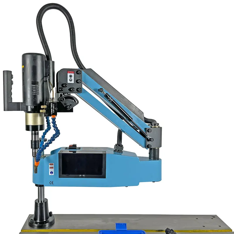 M4-M20 Electric Servo Motor Removable Auto Screw Tapping Machine Can Add Oil and Cooling air
