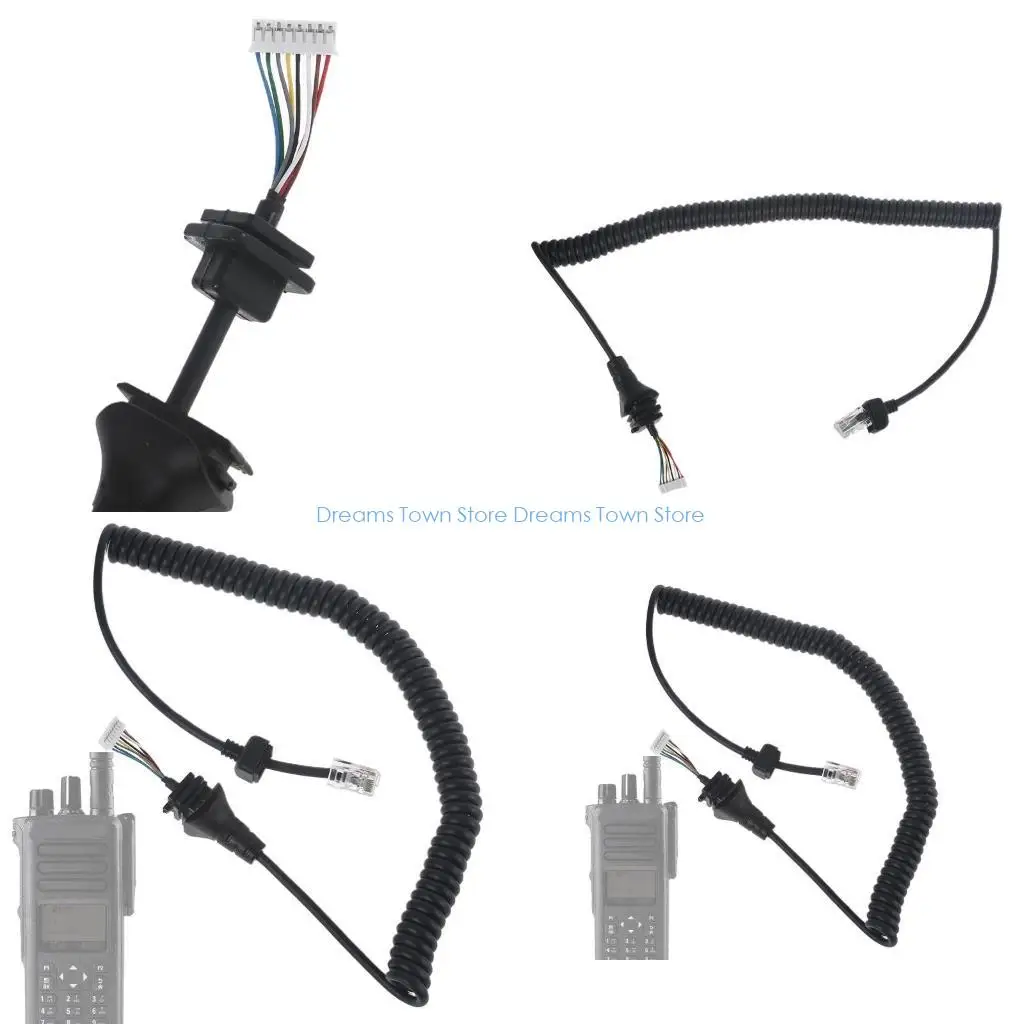 HX6A High-quality Durable Hm152 Hand Microphone Line F221 and Other Gen-eral Hand Microphone Replacement Line