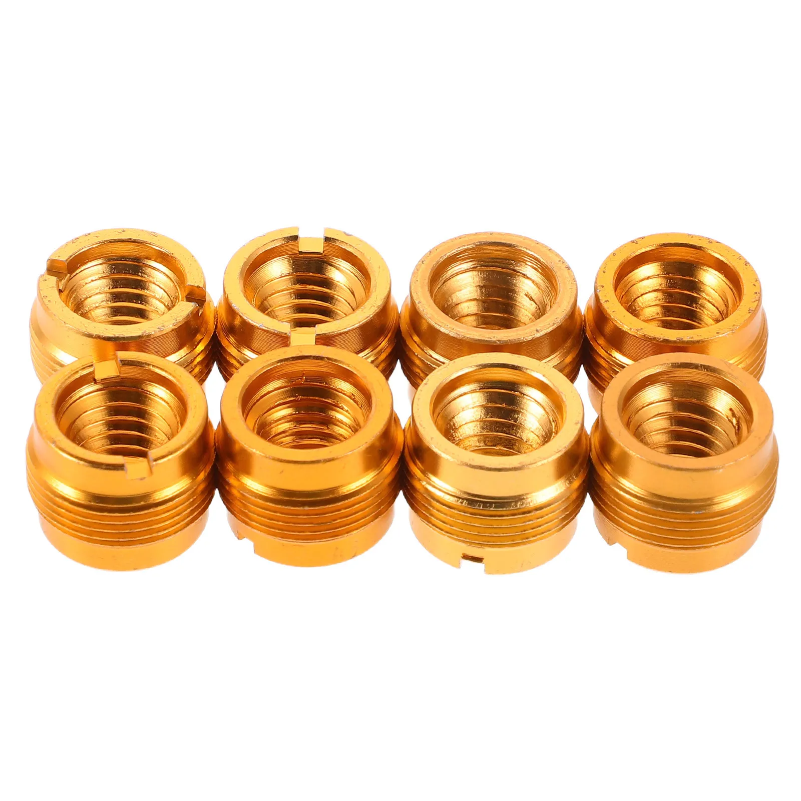 

8Pcs Microphone Clip Adapter Set Metal Mic Thread Converter Nut Shock Mount Mic Stand Screw Replacement Accessories
