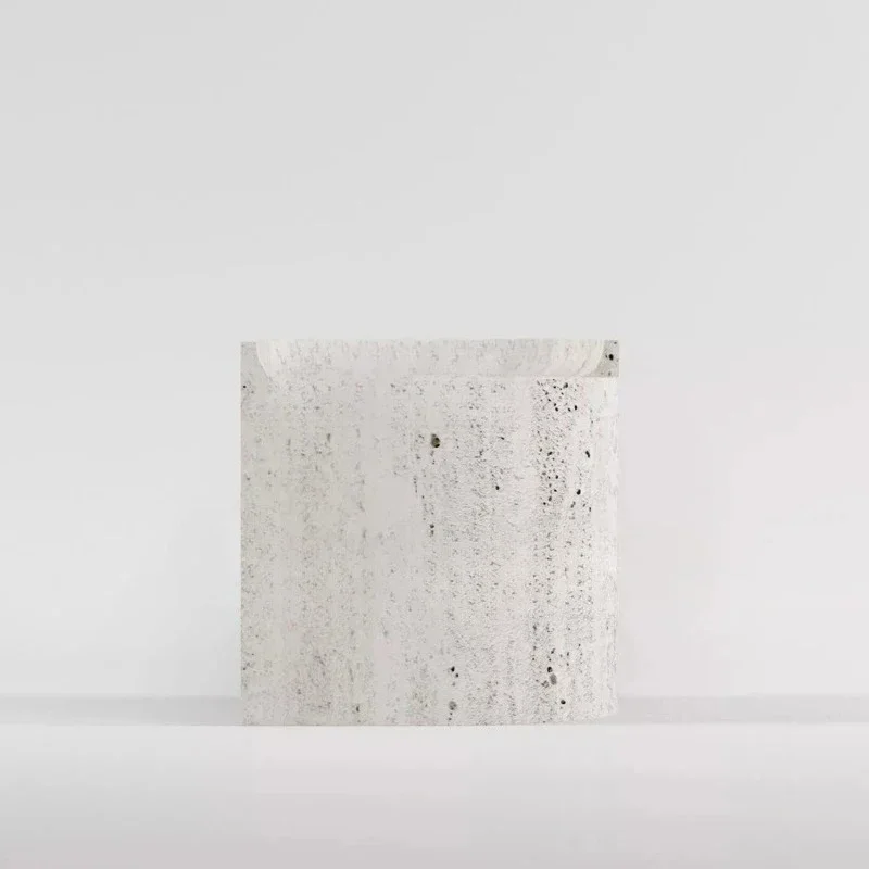 Wabi-sabi wind, special-shaped natural Roman cave stone designer creativity, light luxury art ornament