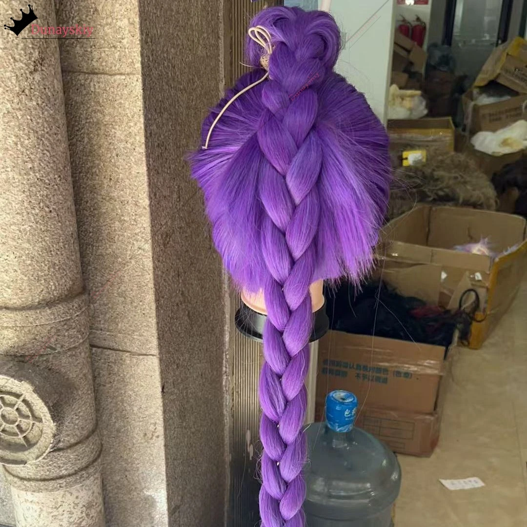 K-pop lumi mira zoe cosplay traje peruca demônios caçadores palco roupas de alta qualidade resistente ao calor perucas anime sintético rpg