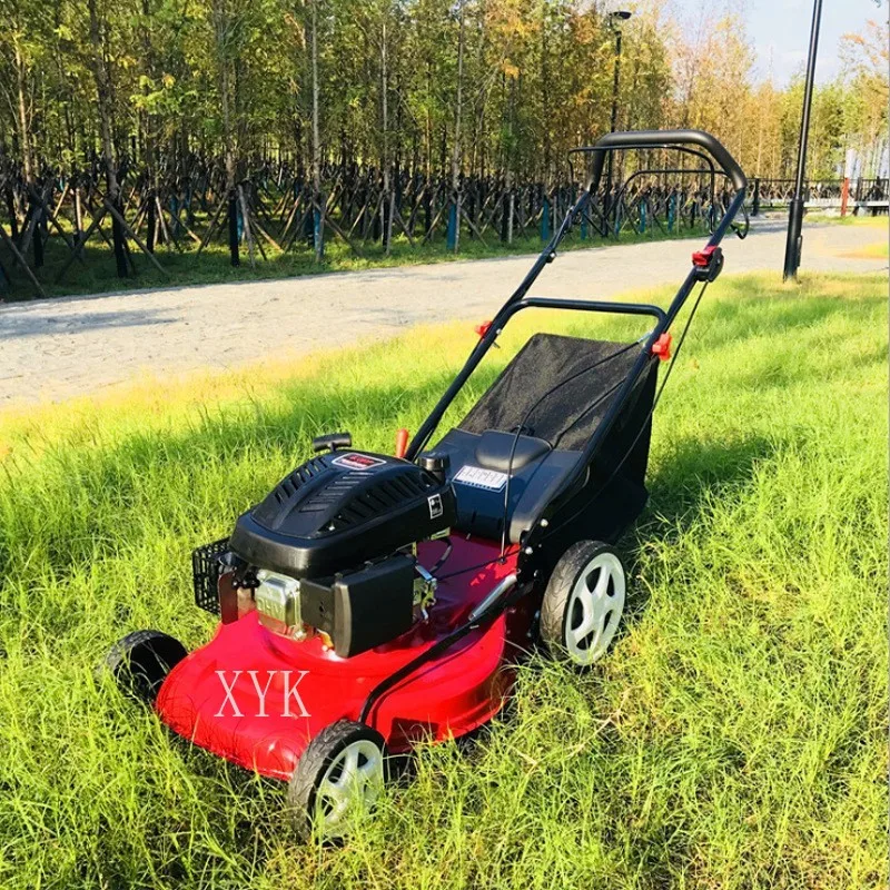 Hand Push Lawn Mower New Small Grass Cutter For Forest Wasteland Multifunctional Household Garden Turf Trimming Equipment