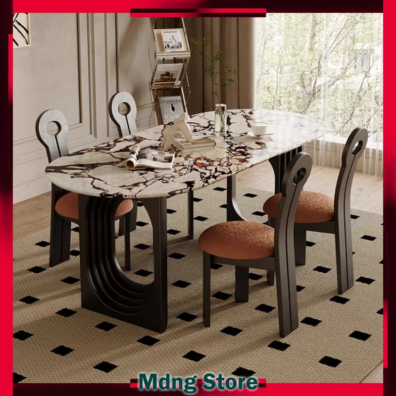 

Modern Oval Dining Table Living Rectangle Gaming Sticker Dining Table Kitchen Tissue Box Muebles Para El Hogar Home Furniture