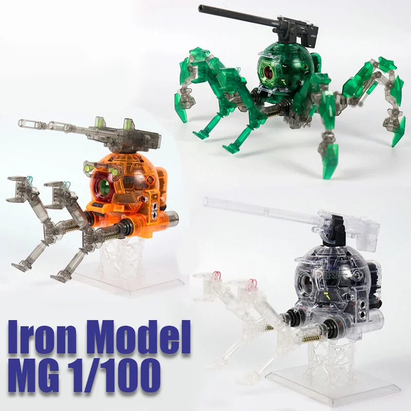 

Iron Model Iron Ball MG 1/100 RB-79 Ball Assembly Model Kit Polypodball Action Figure Plastic Model Robot Toys Kids Gift