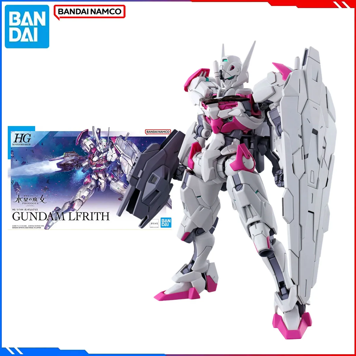

Оригинальная фигурка Bandai Gundam, наборы моделей HG TWFM 1/144, аниме-фигурки XGF-02, экшн-модель Gundam Lfrith, игрушки в подарок