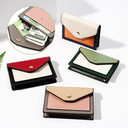 Women's Multifunctional PU Coin Purse Large Capacity Design Multi-Layer Design Suitable For Daliy Life