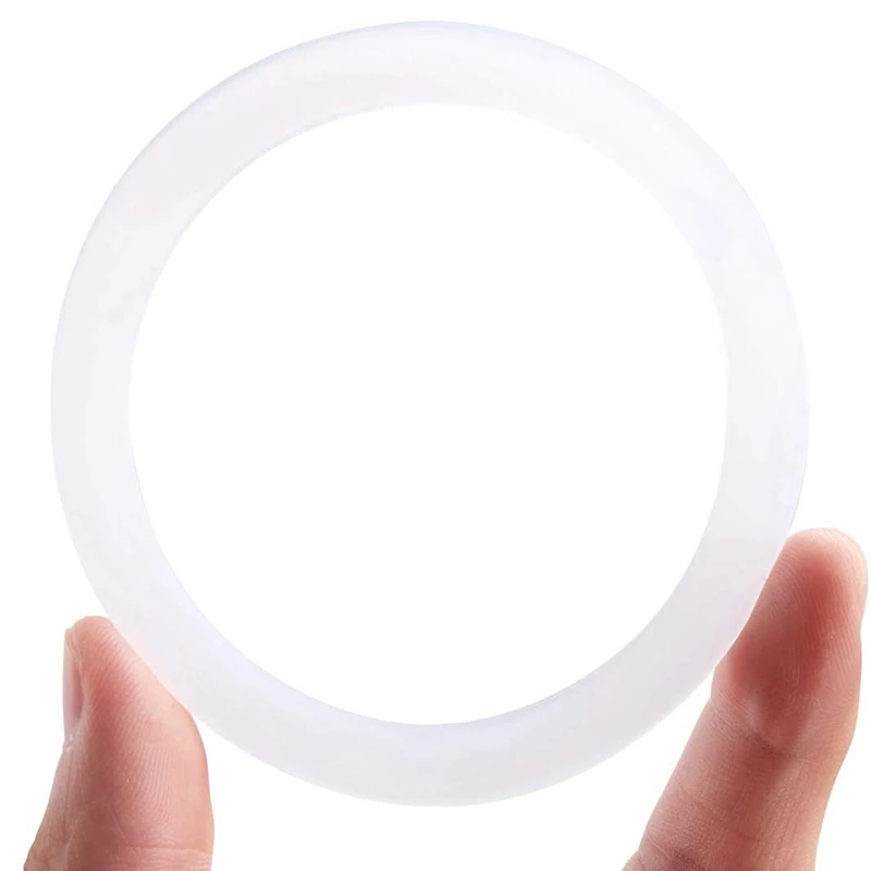 Silicone Sealing Rings Gasket For Leak Proof Mason Jar Lids (48 Pack, Regular Mouth)