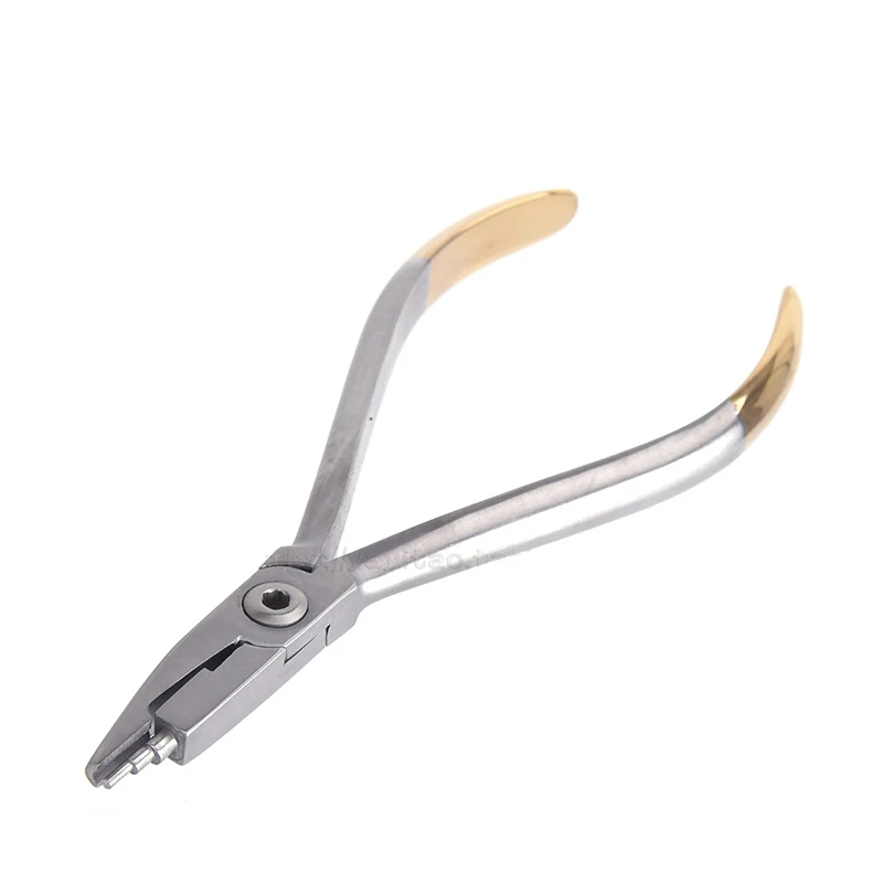 Dental Yong Loop Bending Plier Orthodontic Omega Loop Forming Pliers Trapezoidal Tip Making Identical Loops Dentist Tool Forcep