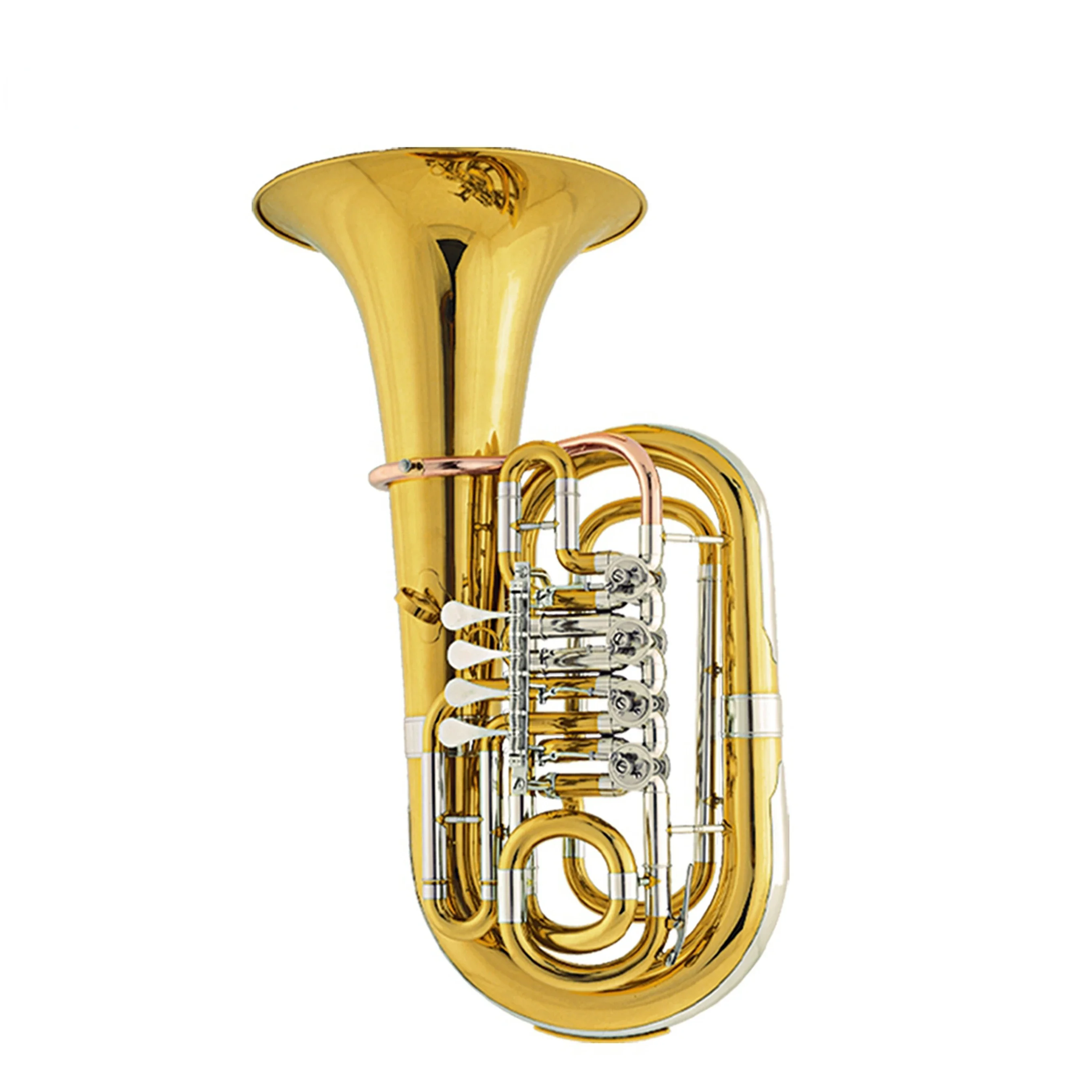 AileenMusic hot series yellow brass body bB key junior tuba (TU-CR4350G-SRY)