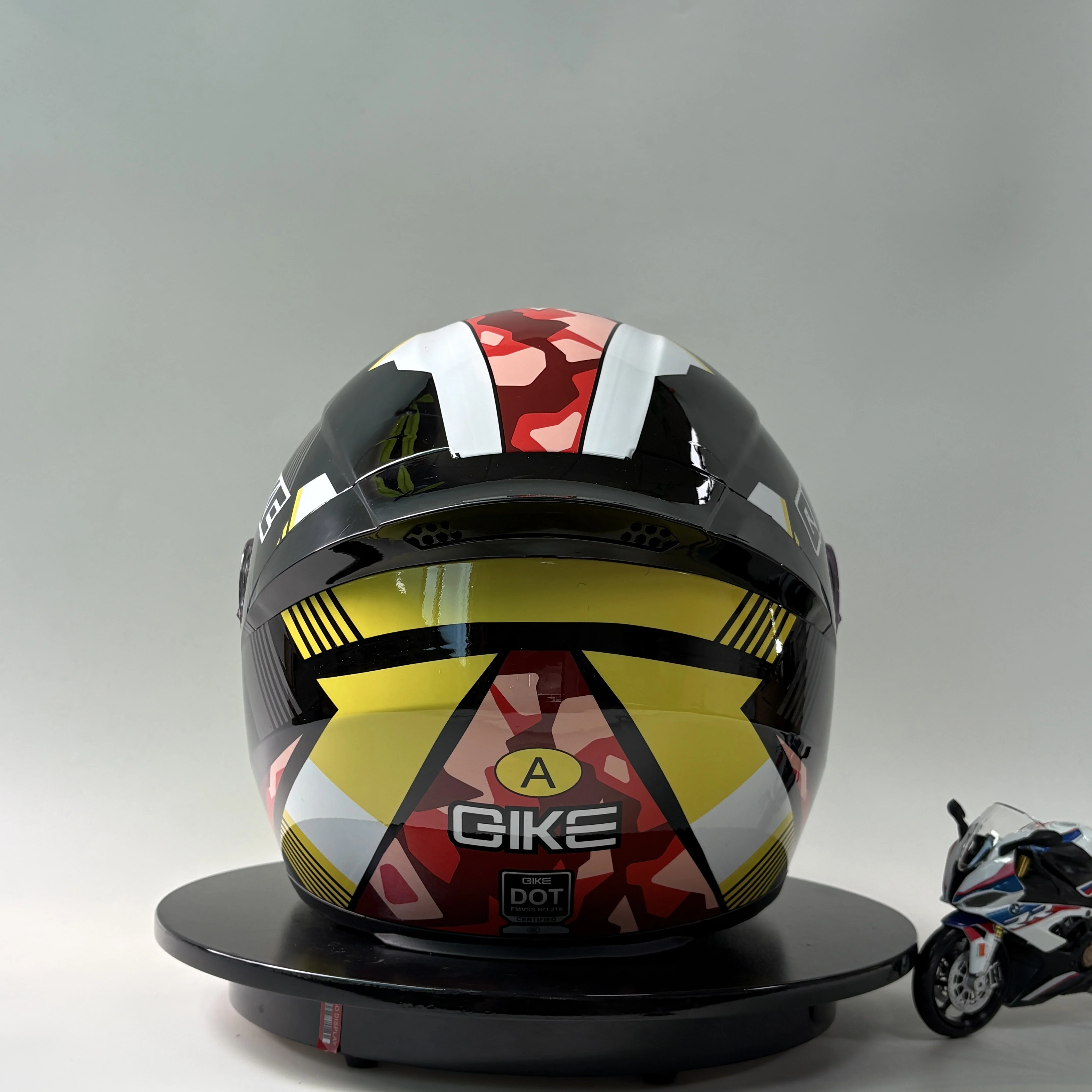 หมวกกันน็อคเต็มใบสำหรับรถจักรยานยนต์ DOT รุ่นชาย ขนาดใหญ่ ทรงหางยาว สไตล์เรโทร สำหรับขี่มอเตอร์ไซค์  ปกป้องศีรษะได้เต็มที่ ให้ความอบอุ่น