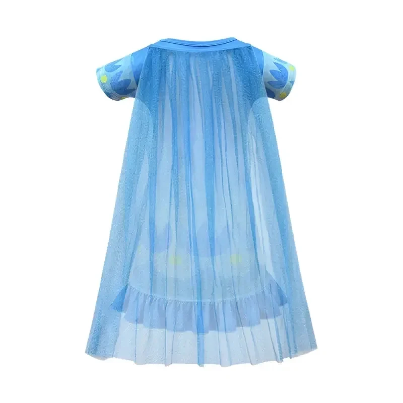 ★ Disfraz de Halloween para niña, disfraz de Trolls 2, vestido de verano con encaje de Poppy, vestido de princesa para fiesta, disfraz ♥   Todos los rincones del país