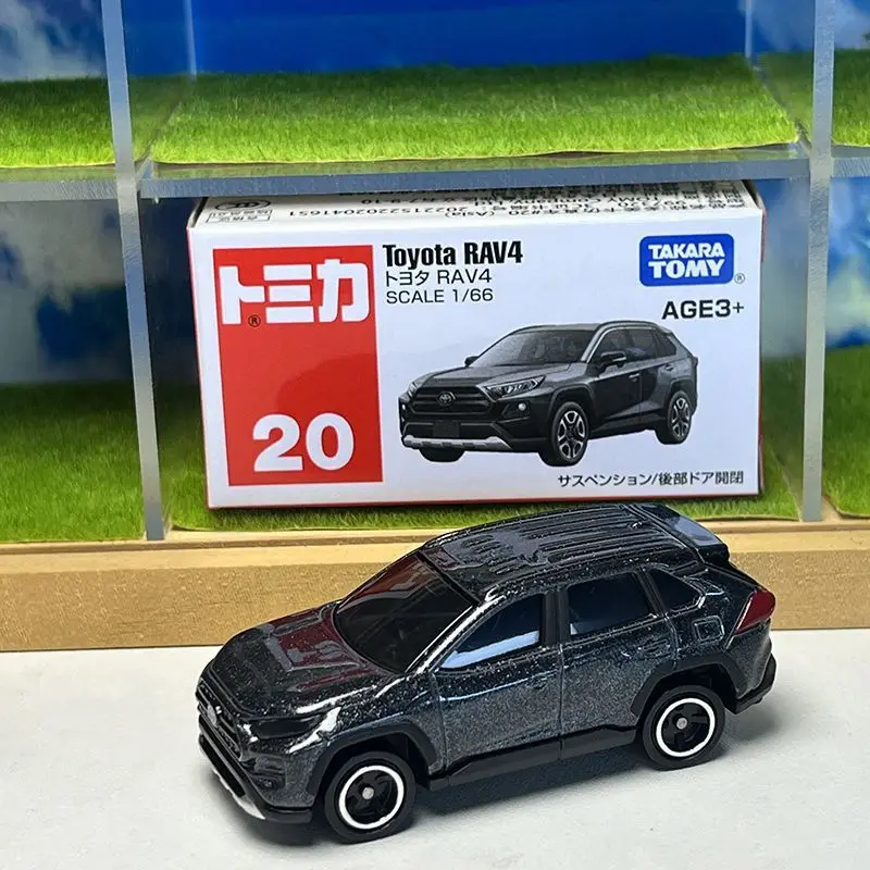 

TAKARA TOMY Tomica Red White Box No 20 Toyota RAV4 SUV Alloy Car Toy Model Diecast Vehicle