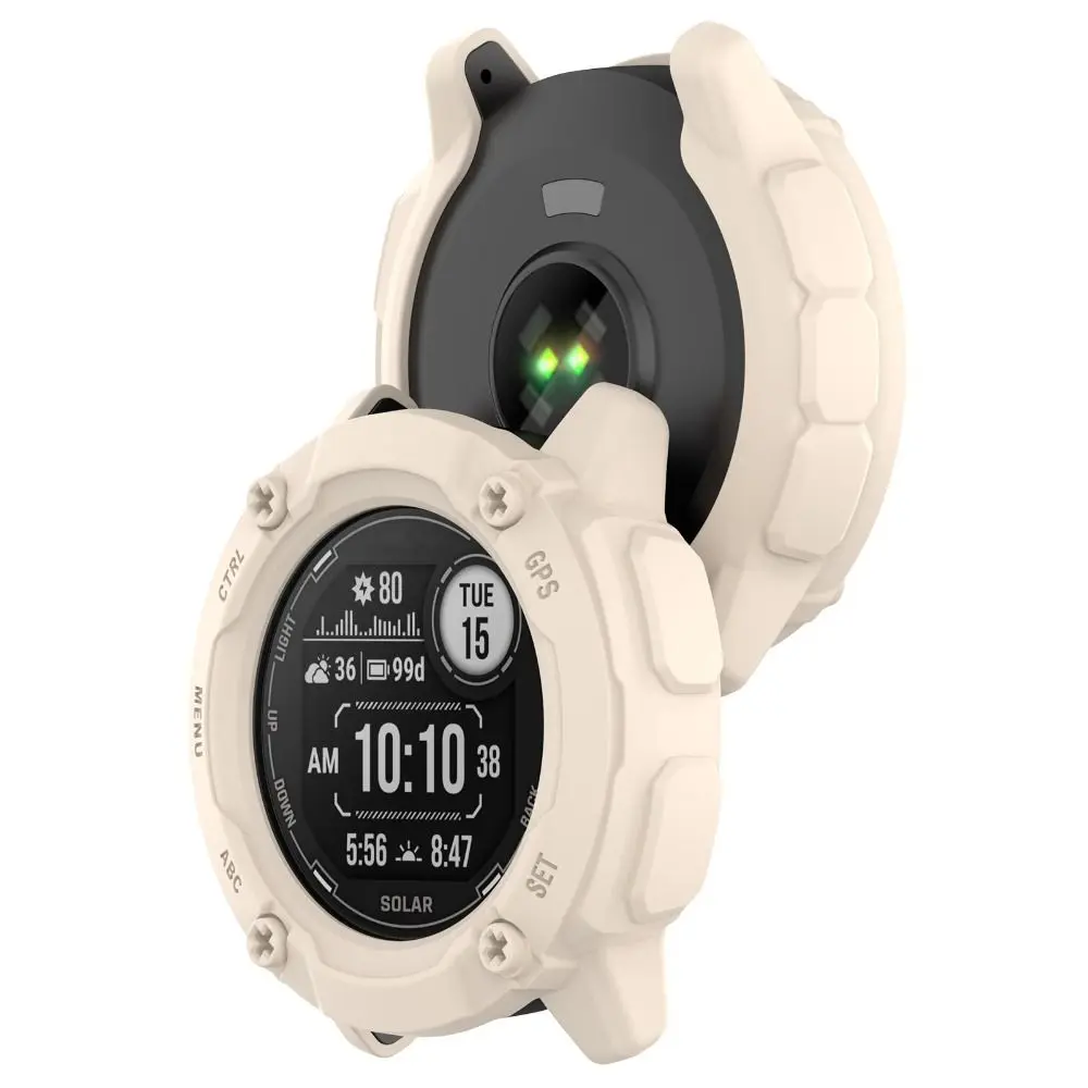 Soft Edge Shell Screen Protector Case For Garmin instinct 2X Smart Watch Protective Bumper Cover Frame Accessories