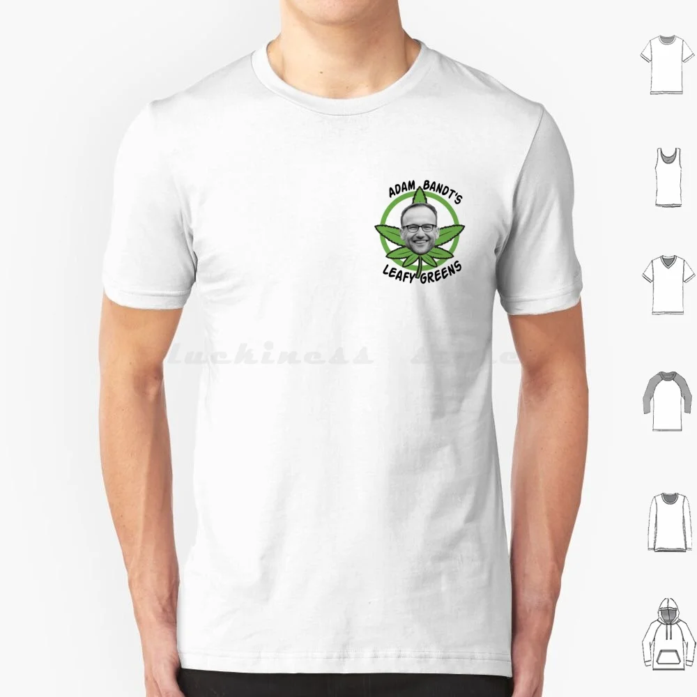Adam Bandt& # 39 ; S Leady Greens Logo t-shirt 6xl coton Cool t-shirt Bob Katter australie politique australienne politicien Morrison