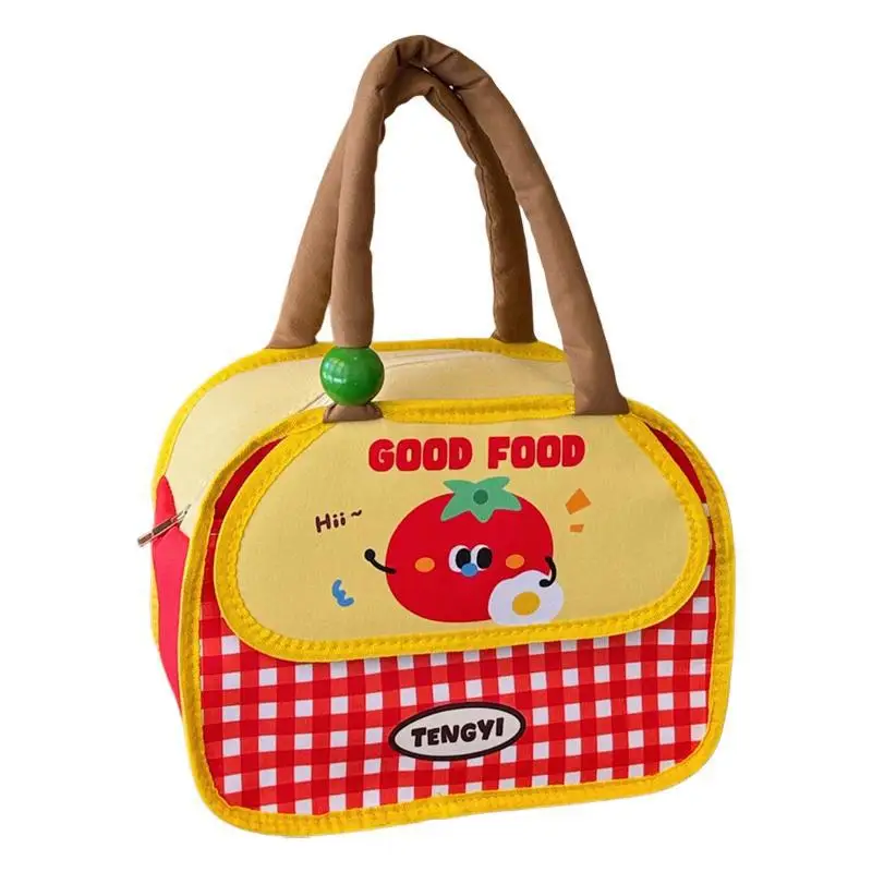 Niedliche Cartoon-Lunchbox-Tasche mit Isolierung und Kälteisolierung, Aluminium-Picknicktasche für die Arbeit – Detail 5