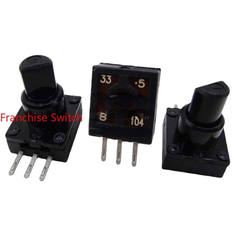 

10PCS Joystick Potentiometer F10KV4 B100Kb-1 Game Console 10 Type All Plastic