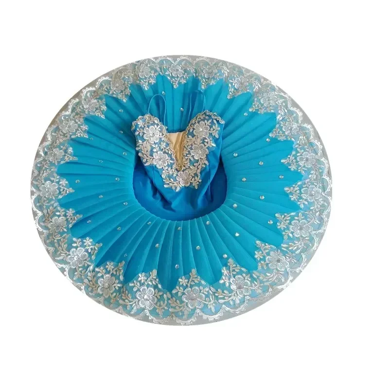 Saia tutu de balé branca, vestido de balé infantil, traje do lago dos cisnes, trajes de dança do ventre, palco profissional