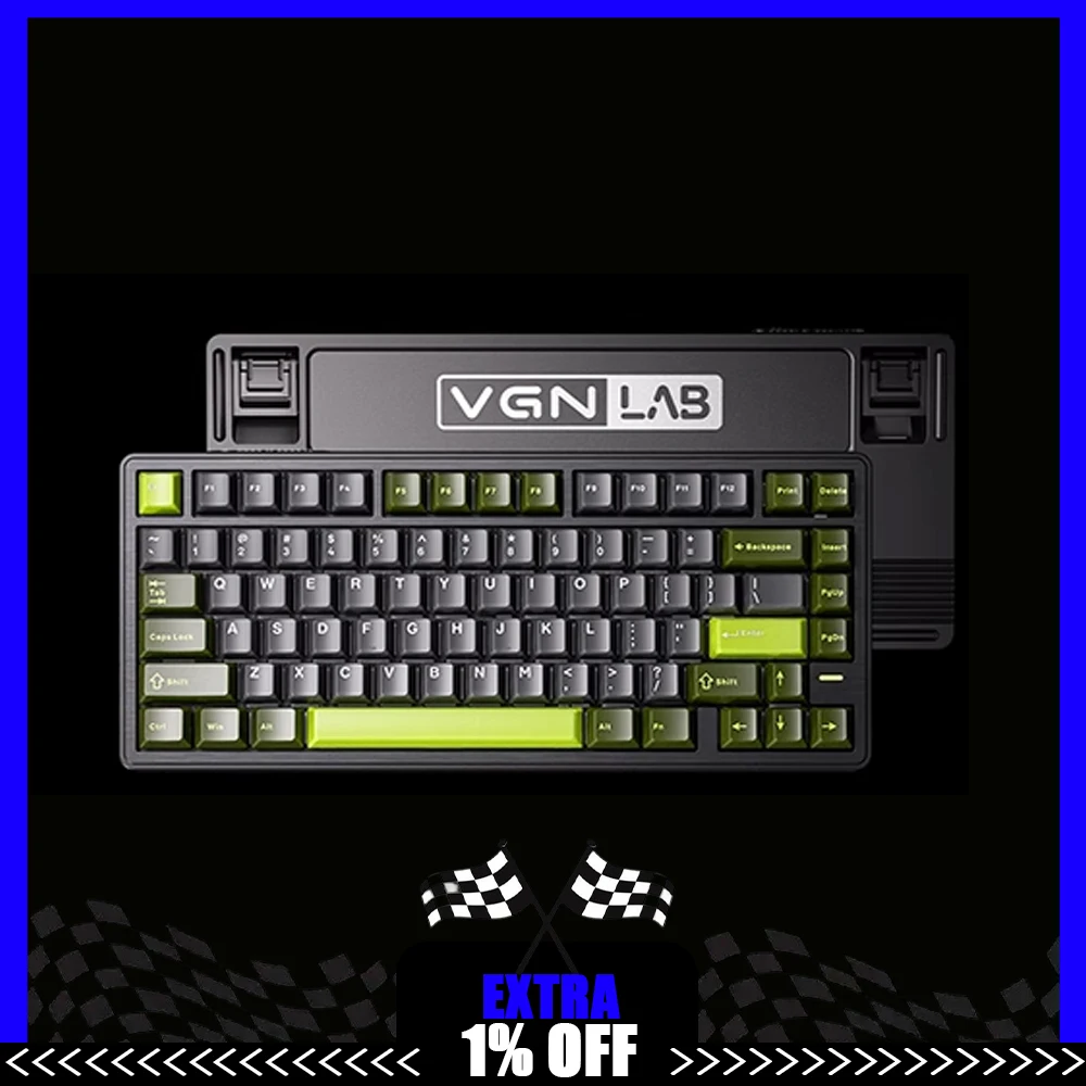 

VGN NEON Magnetic Switch Keyboard Wired/Wireless Mechanical Keyboards 8000Hz RT0.005mm 0.1ms Delay Gaming Keyboard PC Accessory