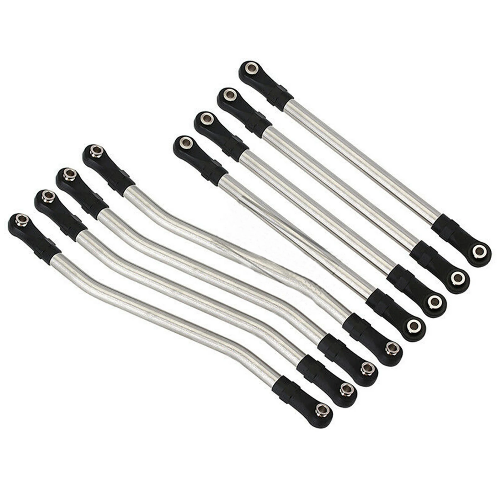 

Комплект из 8 регулируемых пластиковых наконечников для стальных шарниров 1:10 для радиоуправляемых моделей Axial Capra 1.9 UTB-AXI03004, запчасти для краулеров 1/10