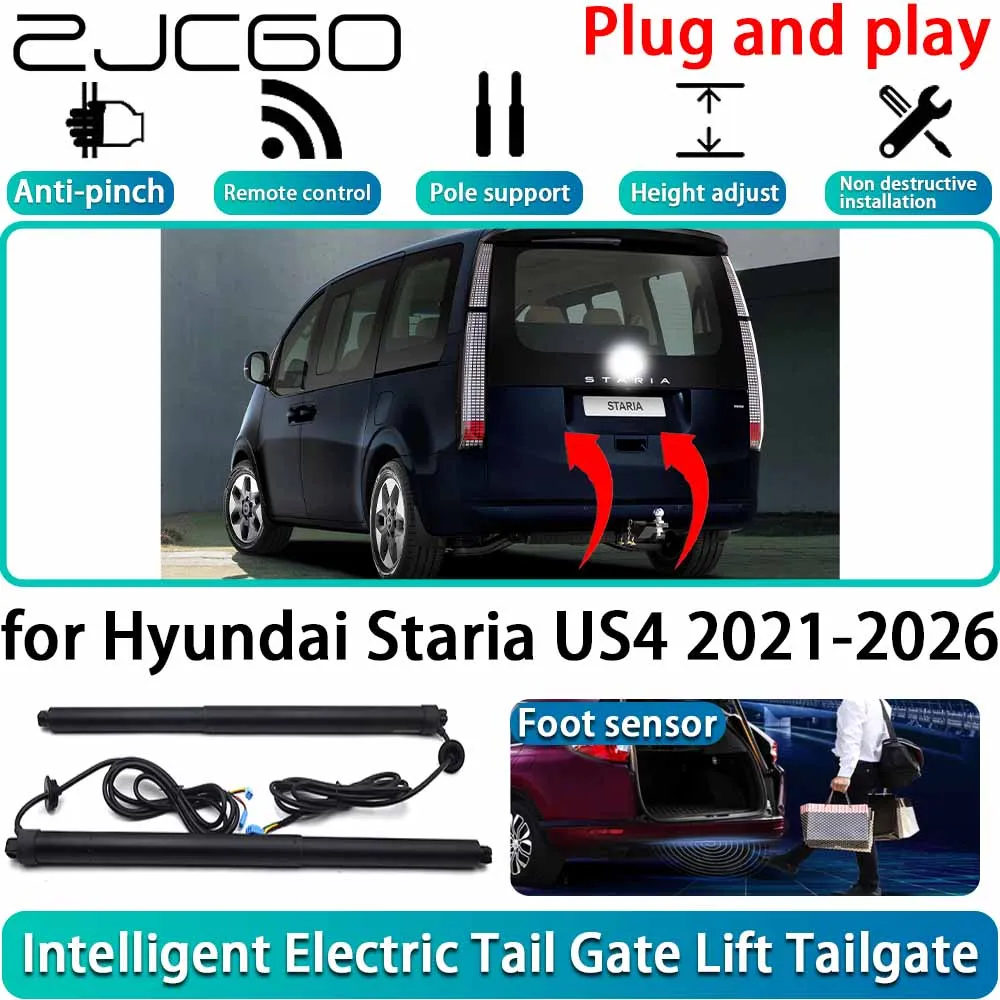 

for Hyundai Staria US4 2021-2026 Electric Powered Tailgate Power Liftgate Automatic Tailgate System With Foot Sensor Plug & Play