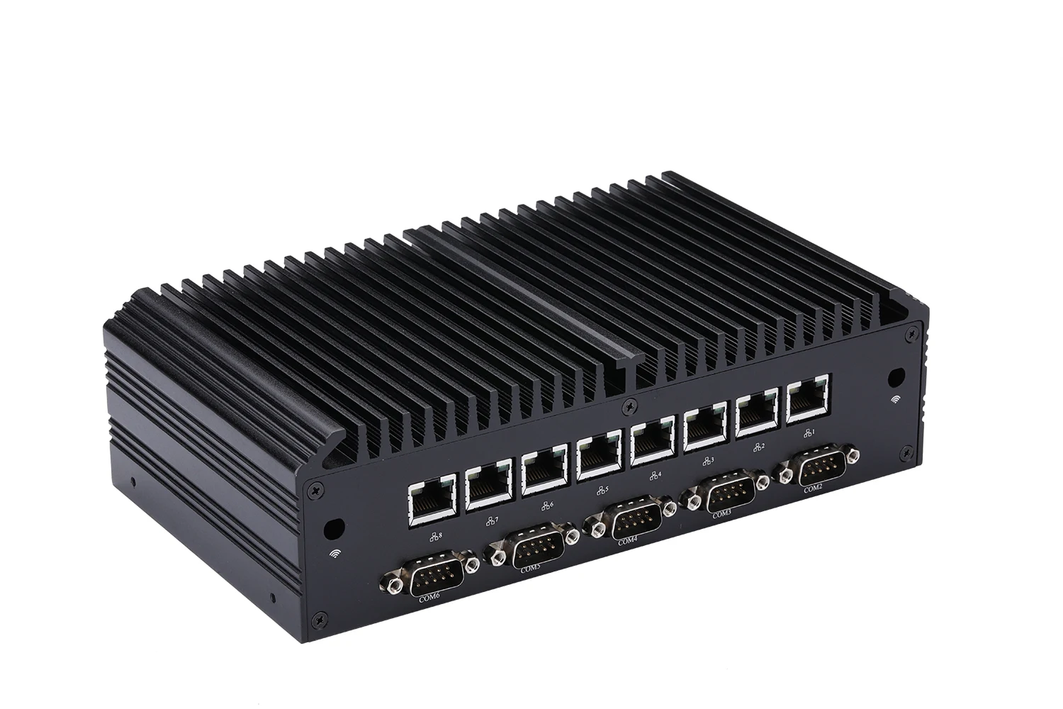 Qotom HTPC Q818GEX Q838GEX Q858GEX S13 Celeron Core i3 i5 8 Lan 6 COM Urządzenie do bramek bezpieczeństwa jako zapora ściany ogniowej/bramy/router