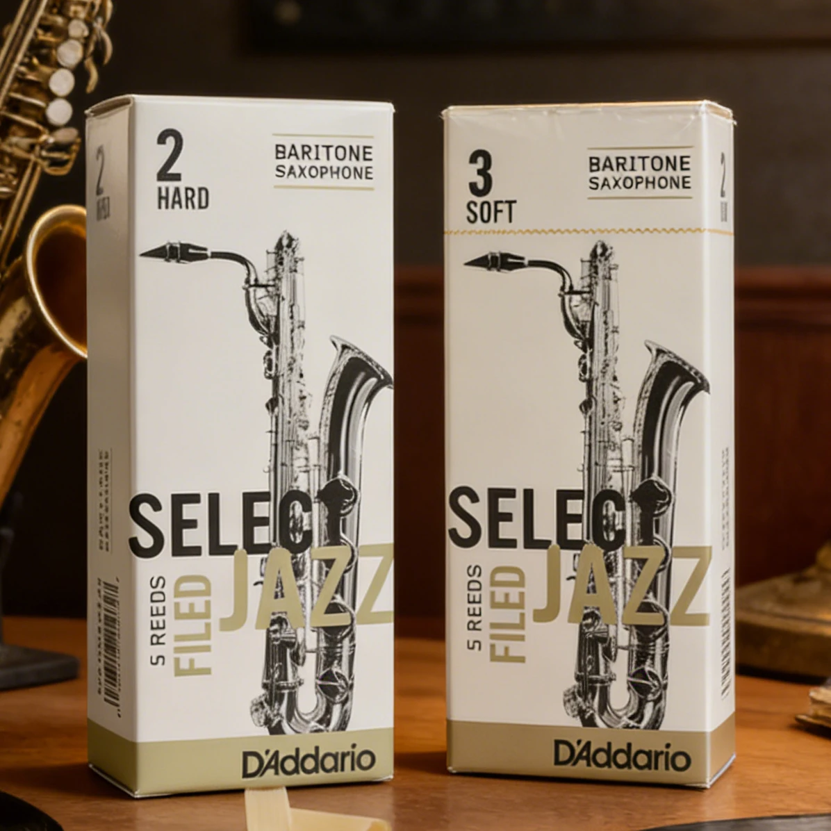 

Трость для баритон-саксофона USA D'Addario RICO JAZZ Select Jazz Filed