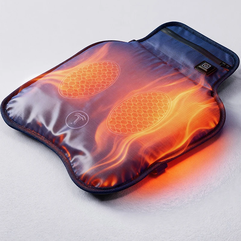 

New Motorcycle Warmer Seat Cover with Heated Seat Cushion 5V Universal Three-level Heating Function for Riding Comfort Cushion