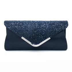 Women Evening Bags Sequins Clutch Party Dinner Bag Lady Dress Shoulder Mobile Phone Purse Fashion Portable Handbags