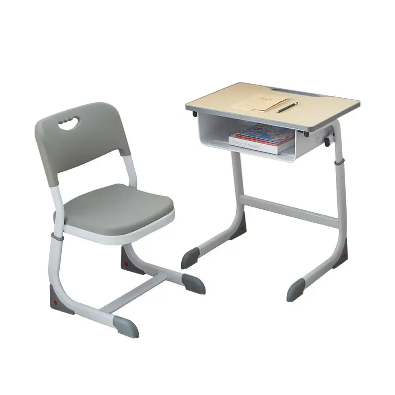 

Metal table legs can be lifted and lowered without installation