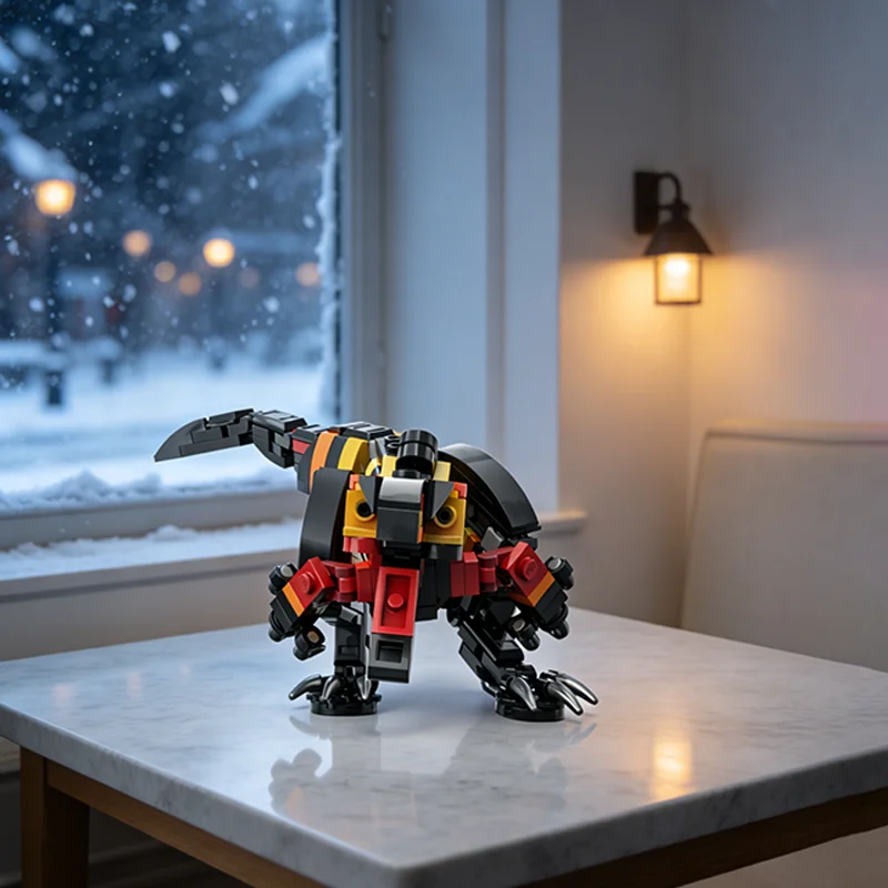 

184pcs MOC Carcharodontosaurus Dinosaurs Model Building Blocks Construction Christmas Gifts Toy Creative DIY Idea Architecture