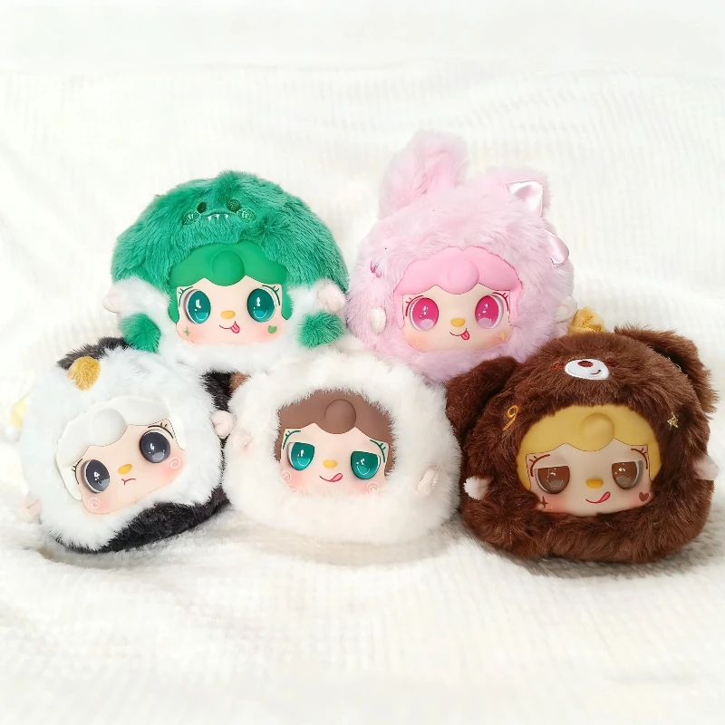 

Подлинная серия Yooki V1 Moe Pass, плюшевая слепая коробка, милая мягкая кукла, сумка, подвеска, брелок, модная игрушка, портативный компаньон, подарок-сюрприз
