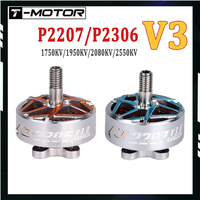 T-MOTOR P2207 P2306 V3 Pacer 6S KV1750 KV1950 KV2080 4S KV2550 Brushless Motor for RC FPV Freestyle Racing Drones Parts