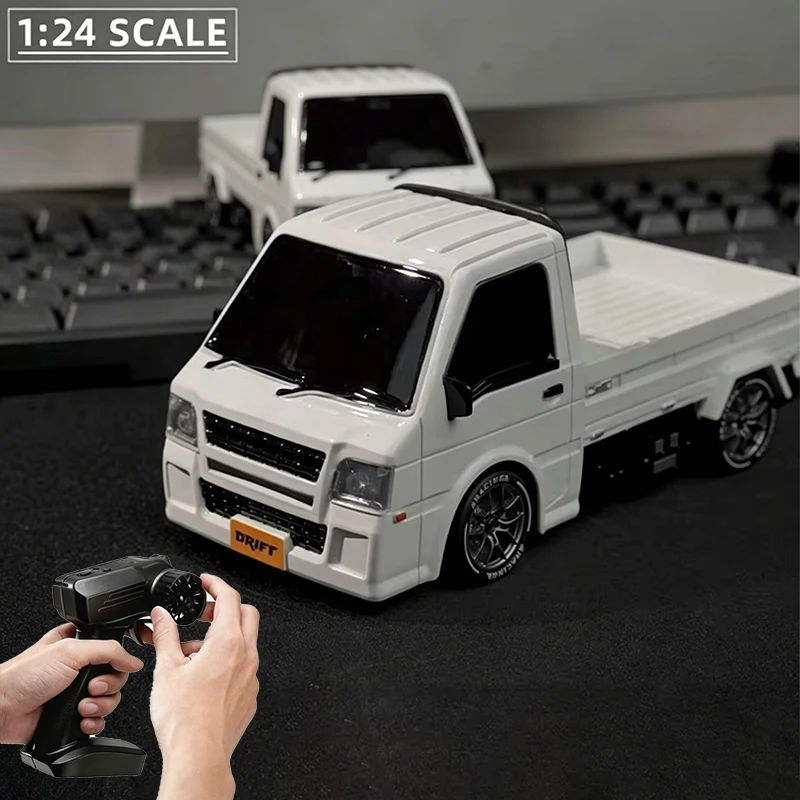 

1/24 Rc Drifting Car 4wd 2.4ghz Remote Control Car with Light High-Speed Racing Vehicles Electric Model Toys Childern Boys Gift