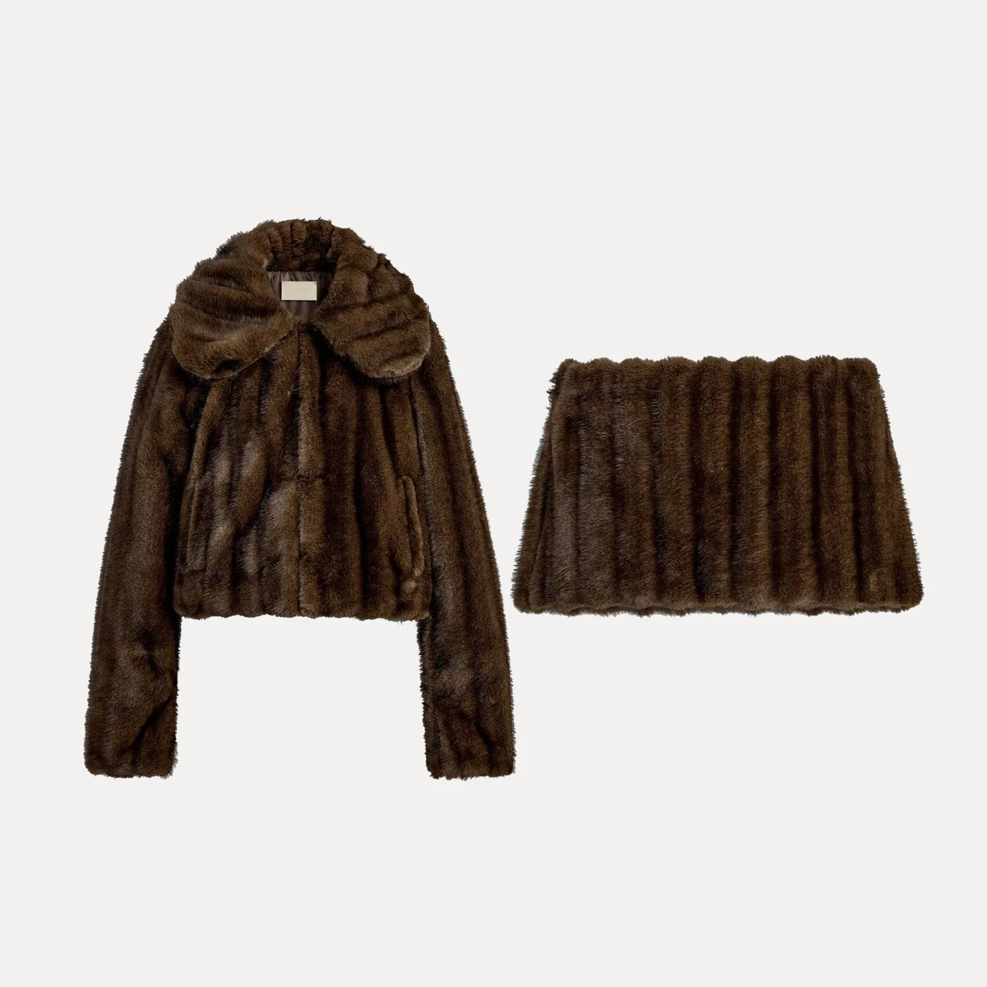 Chaqueta de Moda para Mujer, Estilo Otoño 2025, Individualidad, Abrigo, falda, E, Manga Larga, Corta, H en China