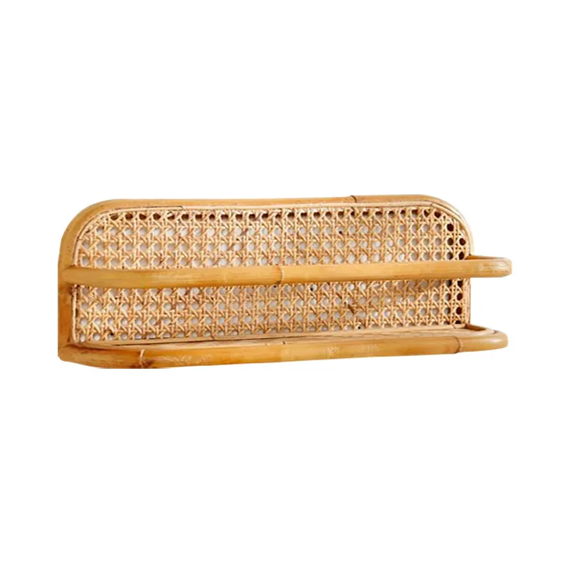 

Rattan wall hanging Wall rack Living room Bedroom Bathroom Toilet Cosmetics storage No punching