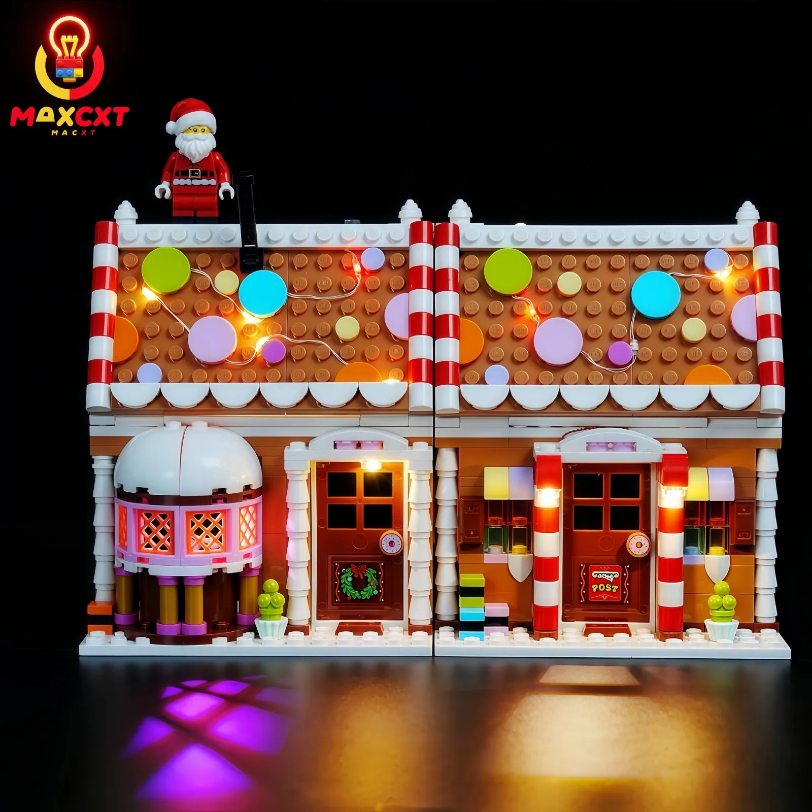 

MAXCXT LED Light For LEGO 40809 Gingerbread House DIY Decorative Lamp Not Include Building Blocks Set Christmas Children's Gifts