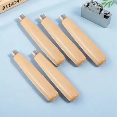 

5PCS Wooden File Handle Ergonomic D Shaped Craftsman Grade Handles for Files Tools Repair Accessories