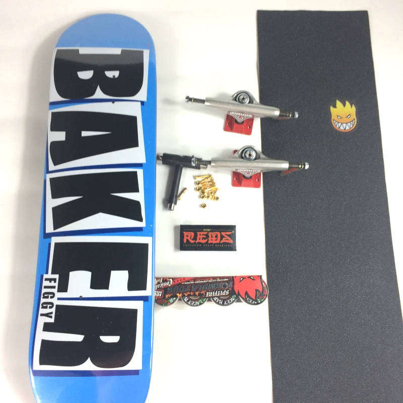 BAKER skateboard complete sets 100%  Canada North America maple 7 ply cold pressing decks double rocker 7.75 8.0 8.25 8.5 inch s