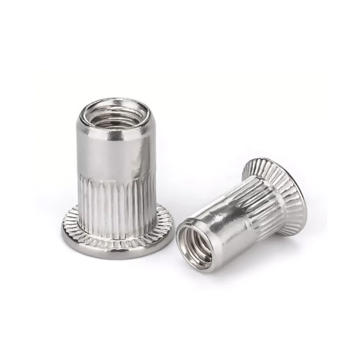 304 En Acier Inoxydable Rivet Écrou/pio Tête Verticale Filetage nervure Cap M3-M12