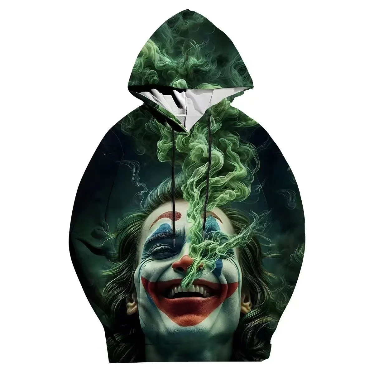 

Halloween Clown Animation Series 2024 Autumn and Winter Explosive 3D Printed Adult Hoodie Versatile Casual Trend Fashion Top