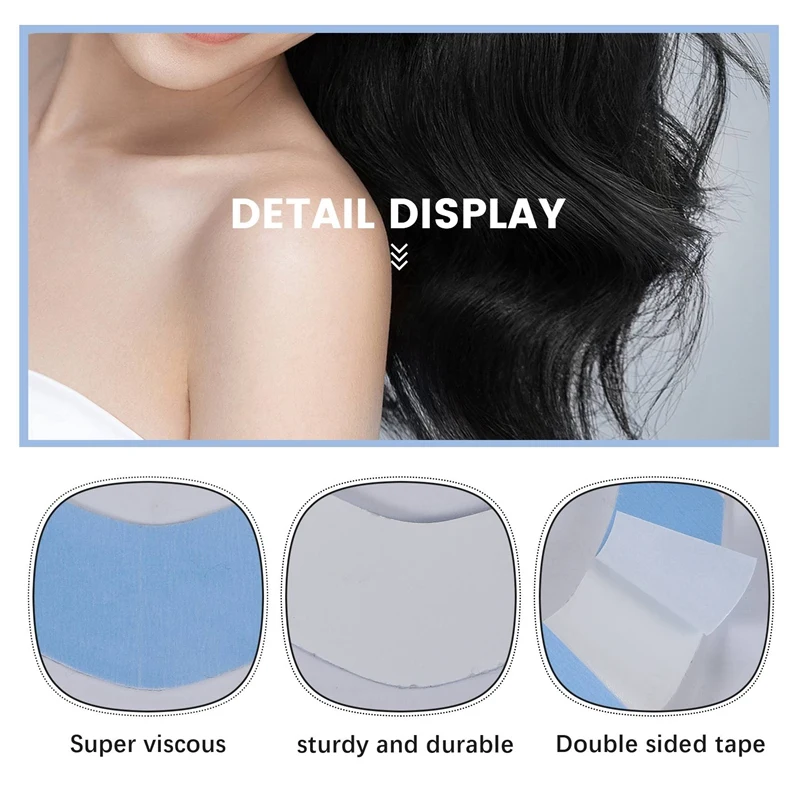 36Pcs/Lot Super Strong Hair Wig Tape Double Adhesive Extension Tape Strips Waterproof For Toupee/Lace Wigs Film CC Shape