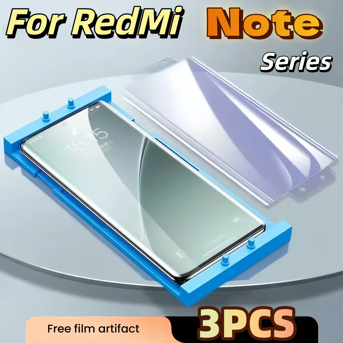 

Ceramic Film Screen Protector For Redmi Note 14 13 Pro Plus Galaxy 3Pcs Explosion Proof With Install Kit112