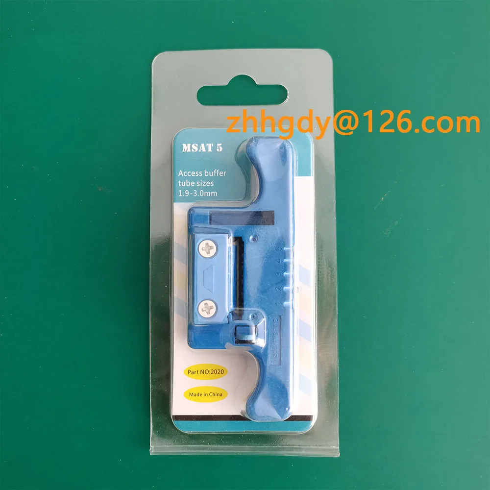 

Domestic 1.9-3.0mm MSAT-5 Fiber Optical Cable Ribbon Stripper Loose Buffer Tube Stripper Access ToolReplaceable Blade