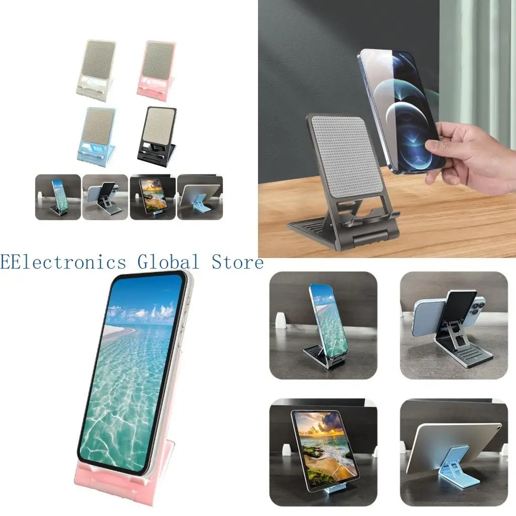 

462B Универсальный пластиковый настольный настольный настольный настольный табличный телефон держатель таблеток складной