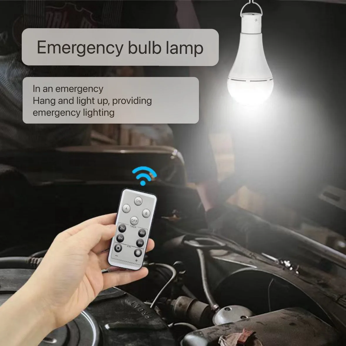 Solar Light Waterproof USB Charged Hanging Emergency Sunlight Powered Lamp Outdoor Camping Tent Lights Emergency Light