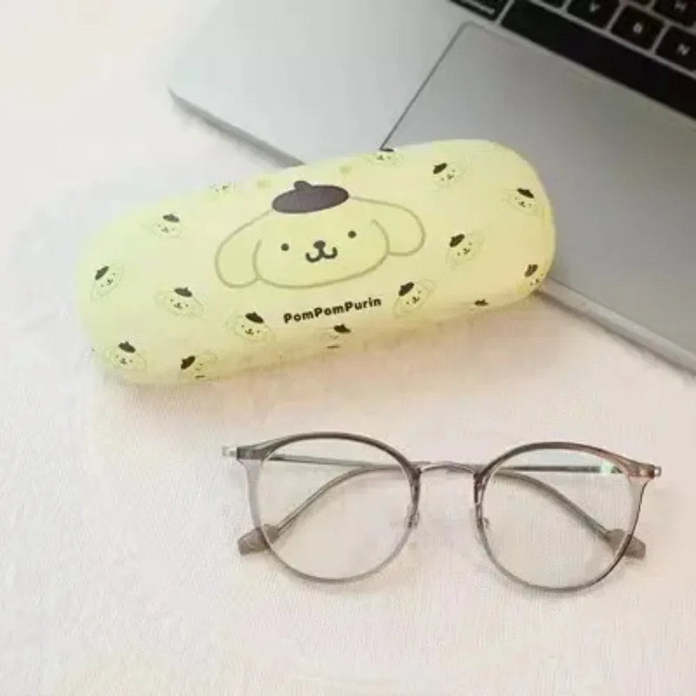 Anime Sanrio Hello Kitty Kuromi Eyeglasses Organizer Cute Cartoon Cinnamoroll Student'S Drop-Proof Portable Eyeglasses Case - view 6