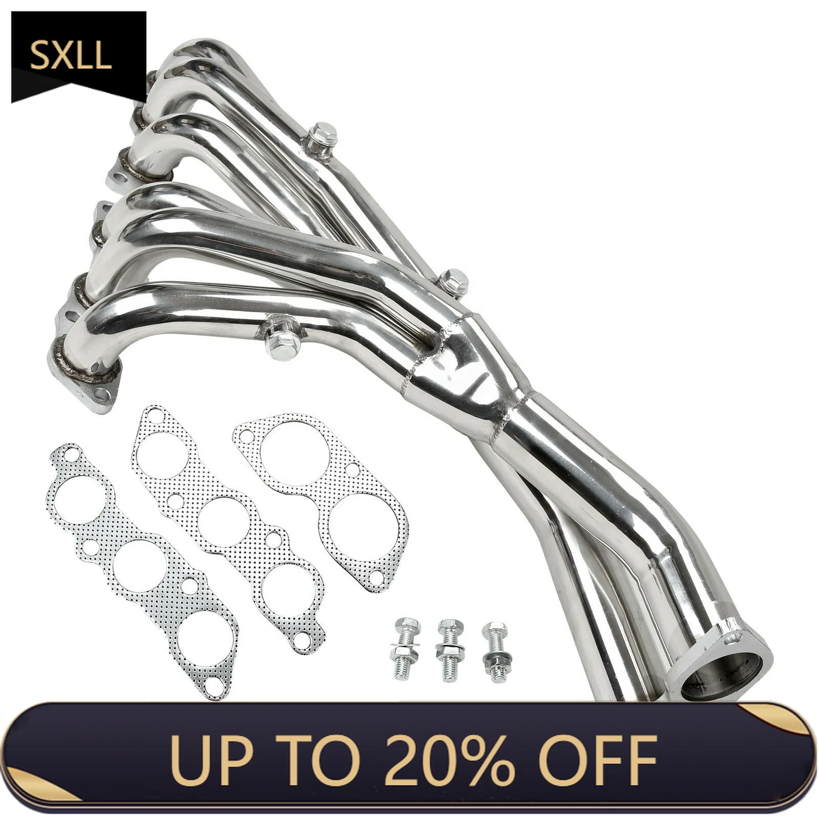 رأس/عادم مشعب SXLL لـ 01-05 IS300 ALTEZZA XE10 3.0l l6 2JZ-G