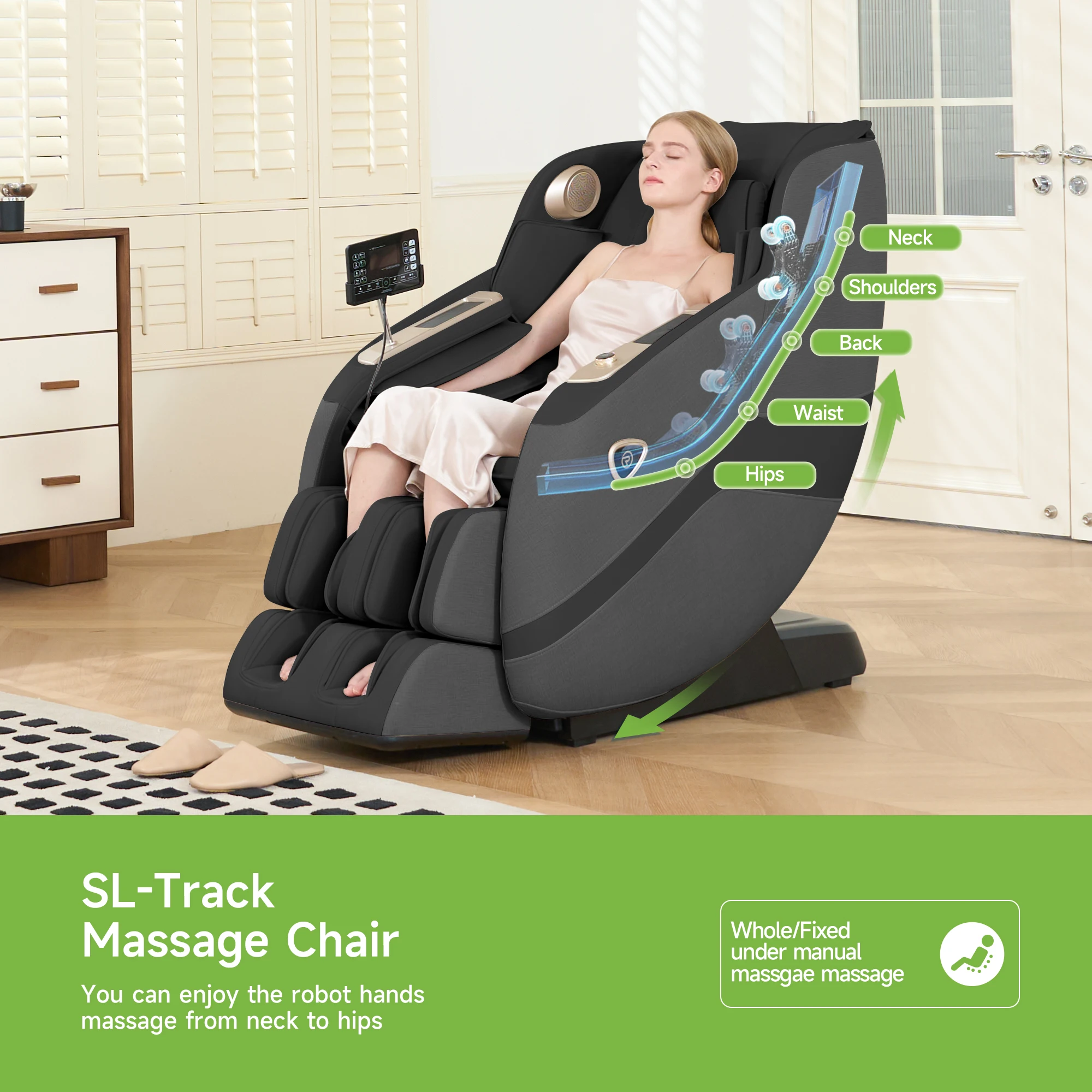 2022 Thai Massage 4D Fully Automatic Full Body Massager Zero Gravity Folding Recliner 3d Zero Gravity Massage Chair