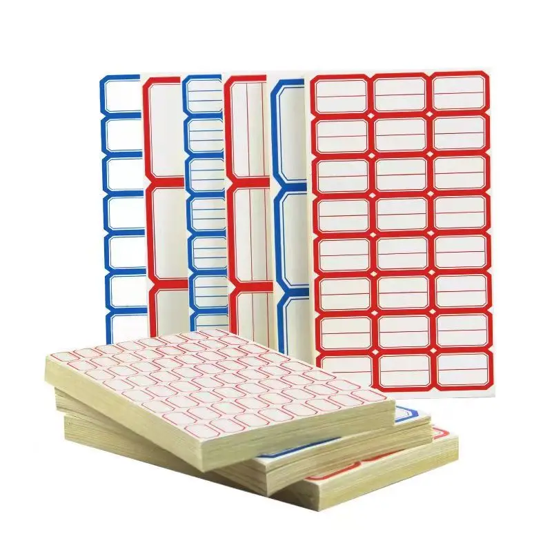 200PCS Self-adhesive label paper Label label classification label mouth take paper self-adhesive commodity price sticker househo