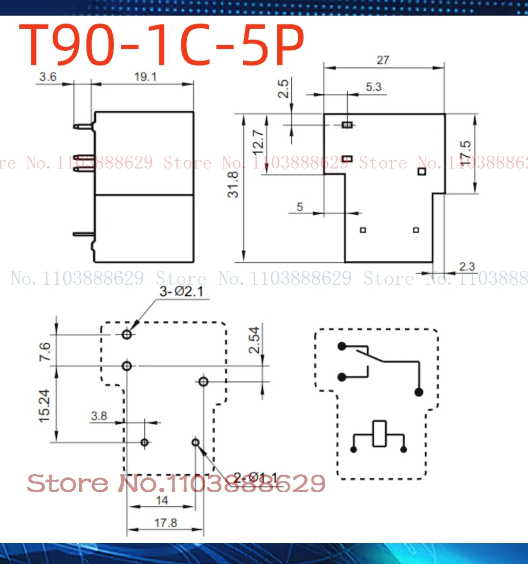 40A S12H-PCS-12 T90-1C-5P-12V